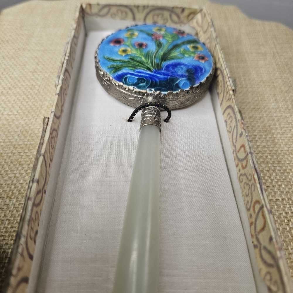 Vintage Chinese Hand-Held Mirror